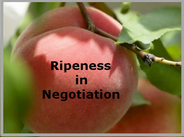 Ripeness in negotiation